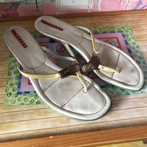 Prada sandal heel